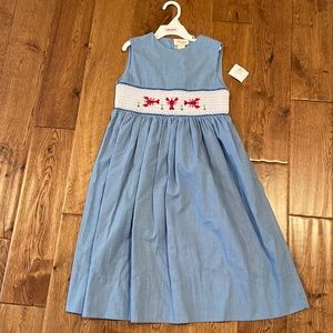Rosalina smocked dress NWT Lobsters